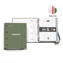 CARPEBLOC MR15099 CON RECAMBIO A4 4 ANILLAS EMOTIONS KAKI