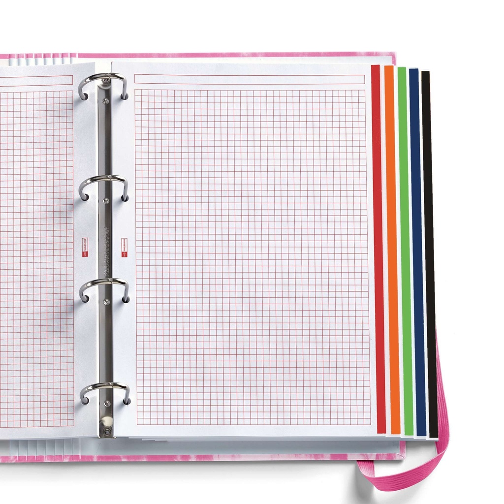 CARPEBLOC MR15099 CON RECAMBIO A4 4 ANILLAS EMOTIONS KAKI