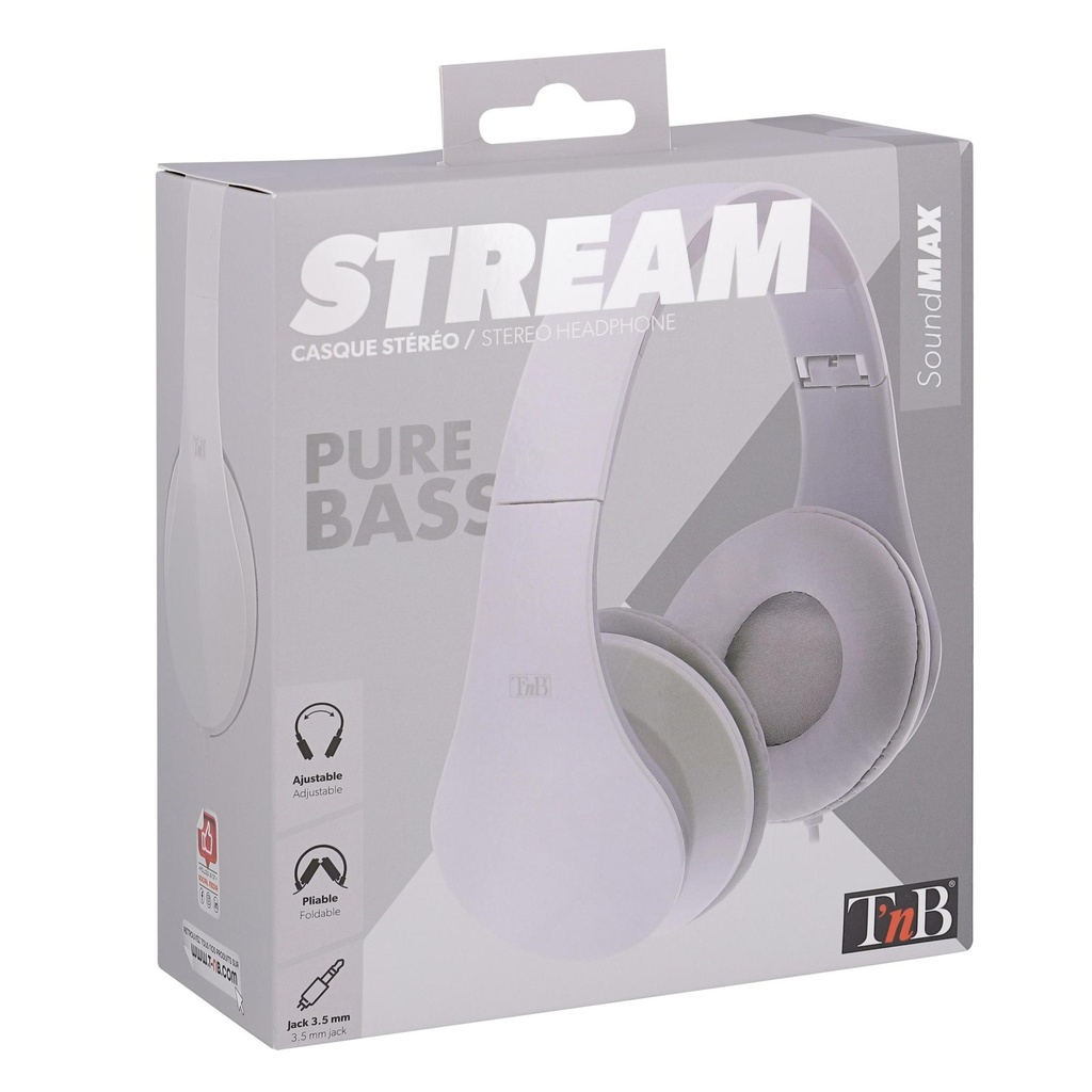 AURICULAR TNB STREAM CSSTREAMWH ESTERO PLEGABLES BLANCO