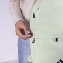 MOCHILA MILAN 624201SNCGR COLECCION 430 SINCE 1918 BEIGE CON CIERRE BLOQUEABLE