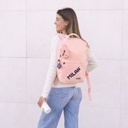 MOCHILA MILAN 624201SNCP COLECCION 430 SINCE 1918 BEIGE CON CIERRE BLOQUEABLE