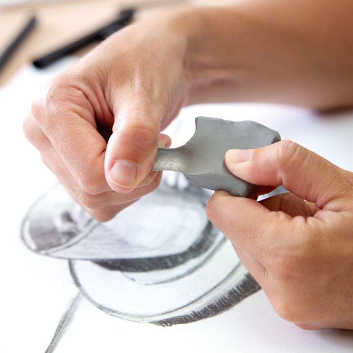 GOMA MILAN CCM1220 MALEABLES PARA CARBONCILLO O CRETAS