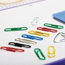 CLIPS APLI 11723 Nº 2 COLORES SURT. 32 MM. 100 UNID.