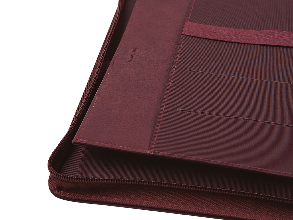 PORTADOCUMENTOS FINOCAM 5098074 FOCUS A4 BURDEOS