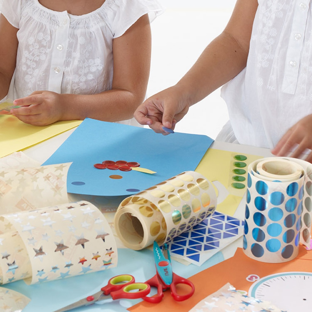 GOMETS APLI 12047 Ø 20MM REDONDOS AMARILLO METALIZ. 1770UN