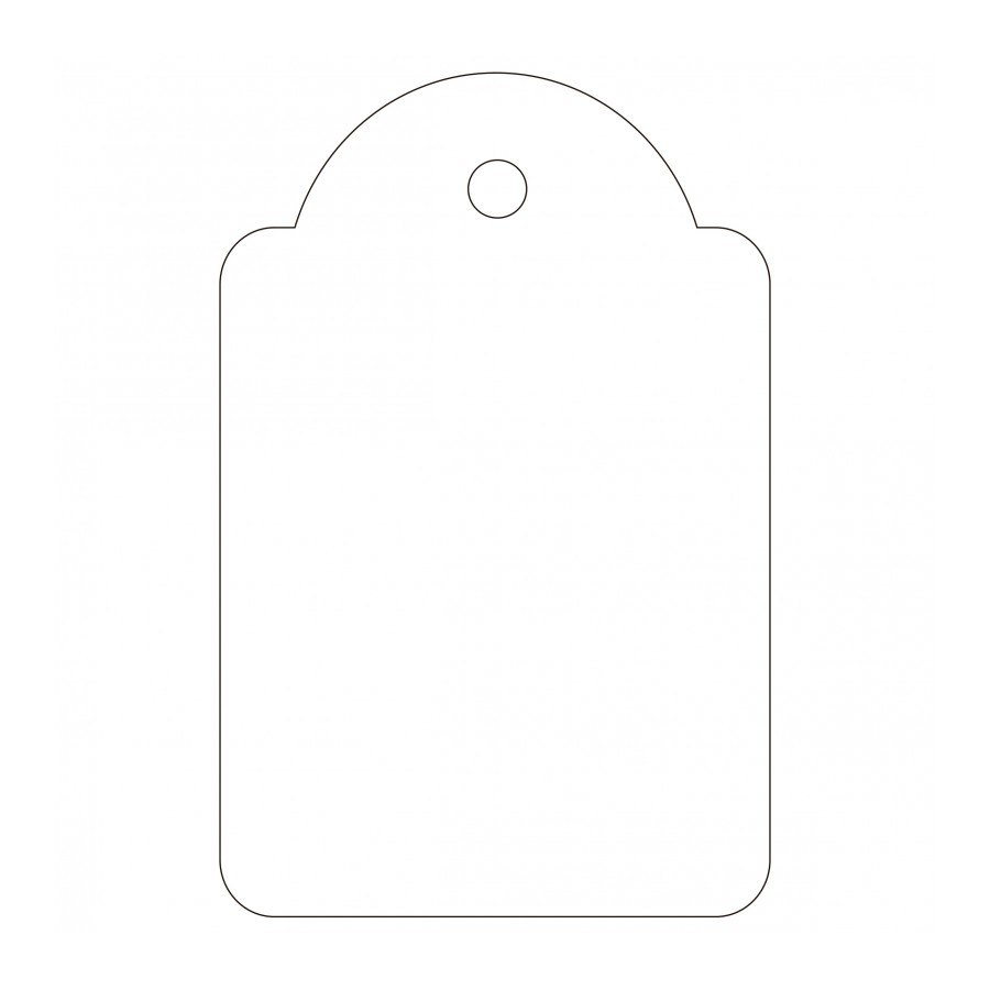 ETIQUETAS APLI 07012 COLGANTES 28X43 MM 100 UNID.