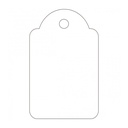 ETIQUETAS APLI 07011 COLGANTES 22X35 100 UNID.