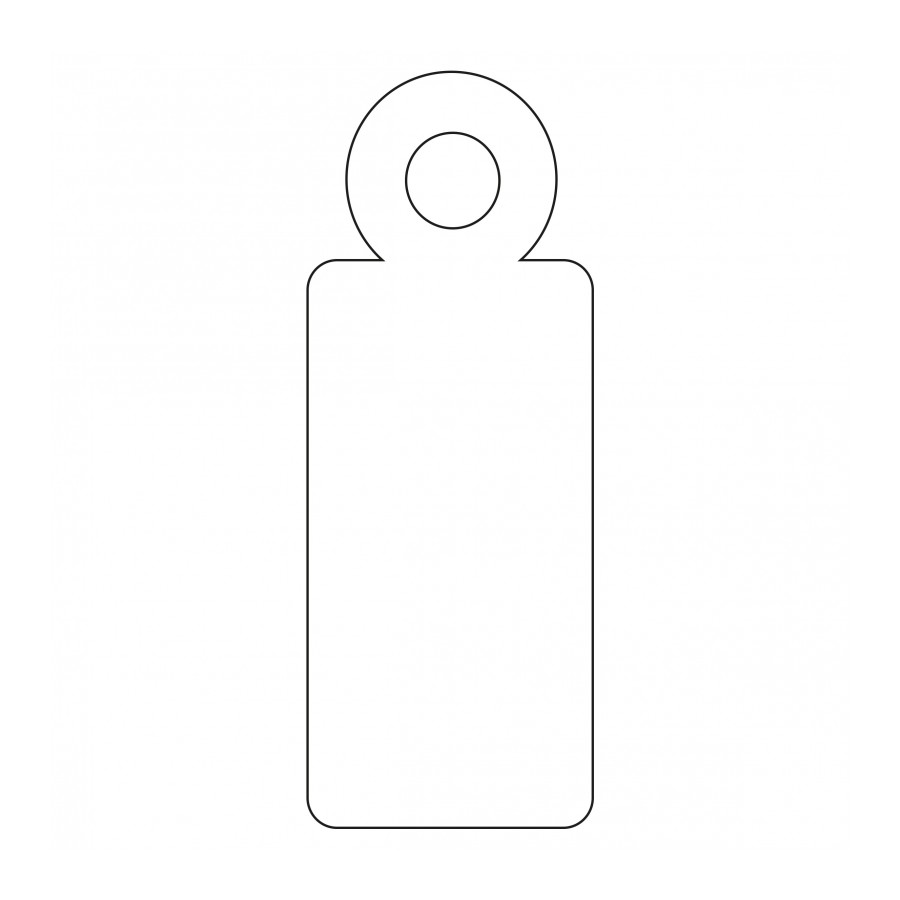 ETIQUETAS APLI 07005 12x24 COLGANTES CON HILO 200UN