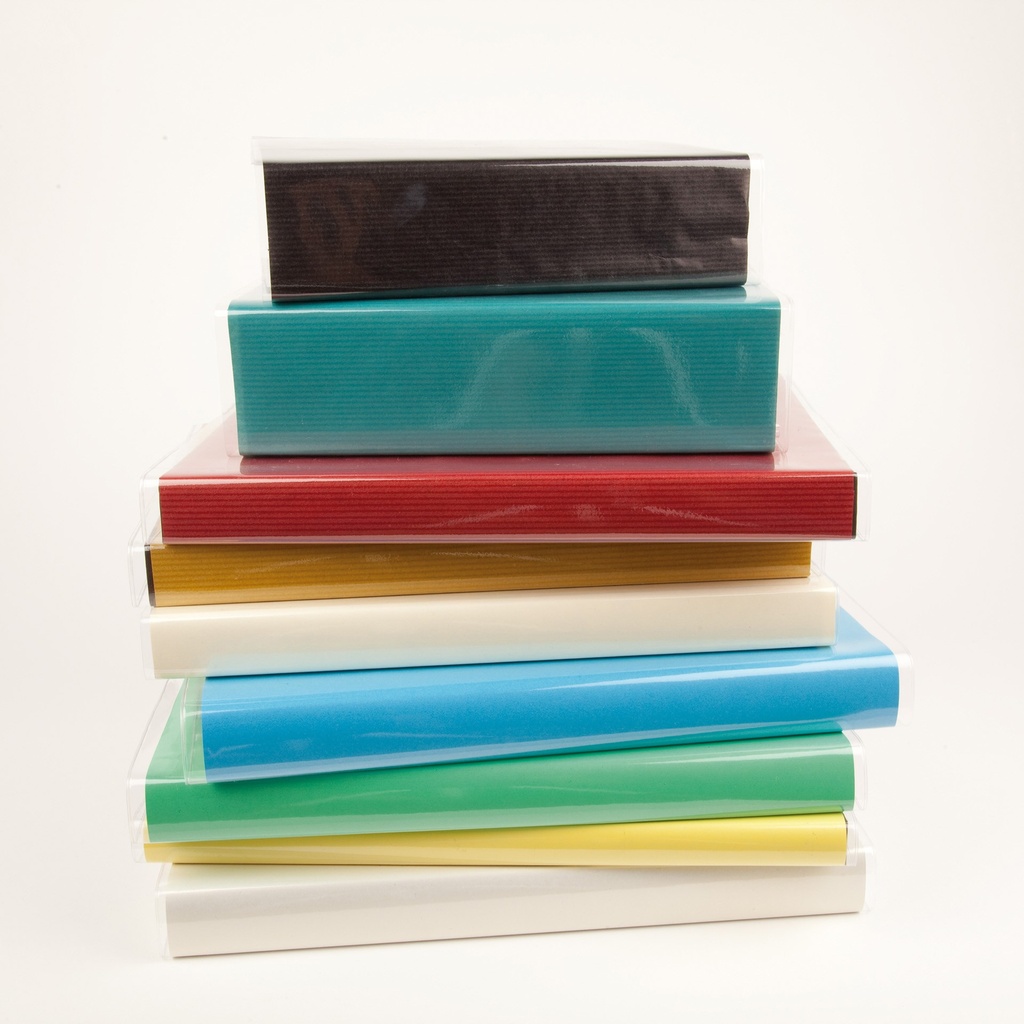 FORRO APLI 13182 LIBRO AJUST. PP 290 MM. 3 UNID.