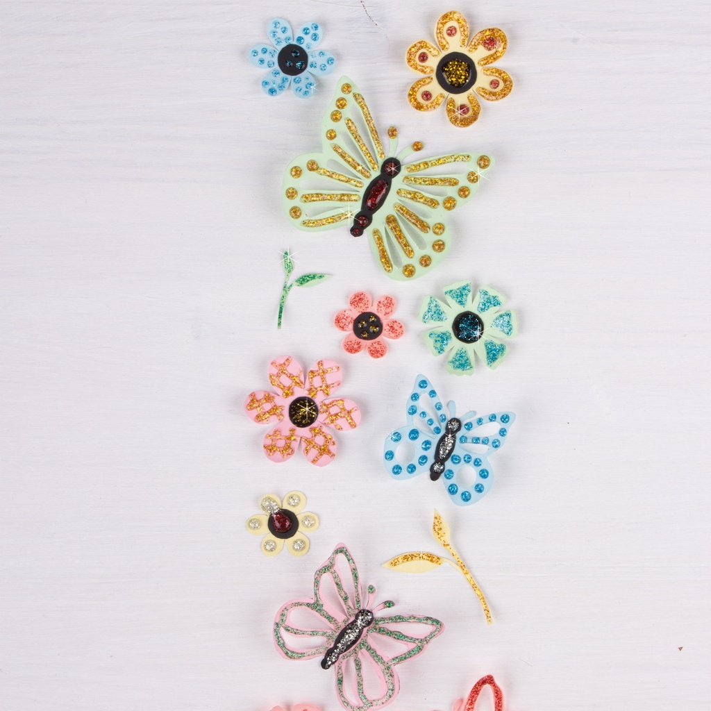 PEGAMENTO APLI 13223 GLITTER GLUE METALIZADO 3D 5 UNID.