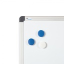 PIZARRA ROCADA 6511 VITRIFICADA BLANCA MARCO ALUMINIO 200X120CM