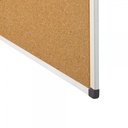 PIZARRA ROCADA 6204 CORCHO 120X90CM PERFIL ALUMINIO