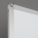 PIZARRA ROCADA 6951 DOBLE CARA LACADA BLANCA MARCO ALUMINIO 150X120CM