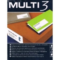 ETIQUETAS MULTI 3 10530 105X74 MM. 500 F