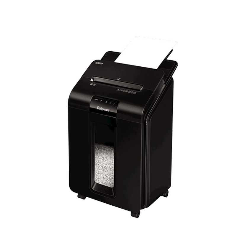 DESTRUCTORA FELLOWES 4629201 AUTOMAX 100M (100h PART.) Nv.seg.4 - particulas 4x10mm; ancho 230mm; dep.23L