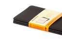 LIBRETAS MOLESKINE 0014001 QP311 CAHIER NEGRAS P RAYAS (SET DE 3)