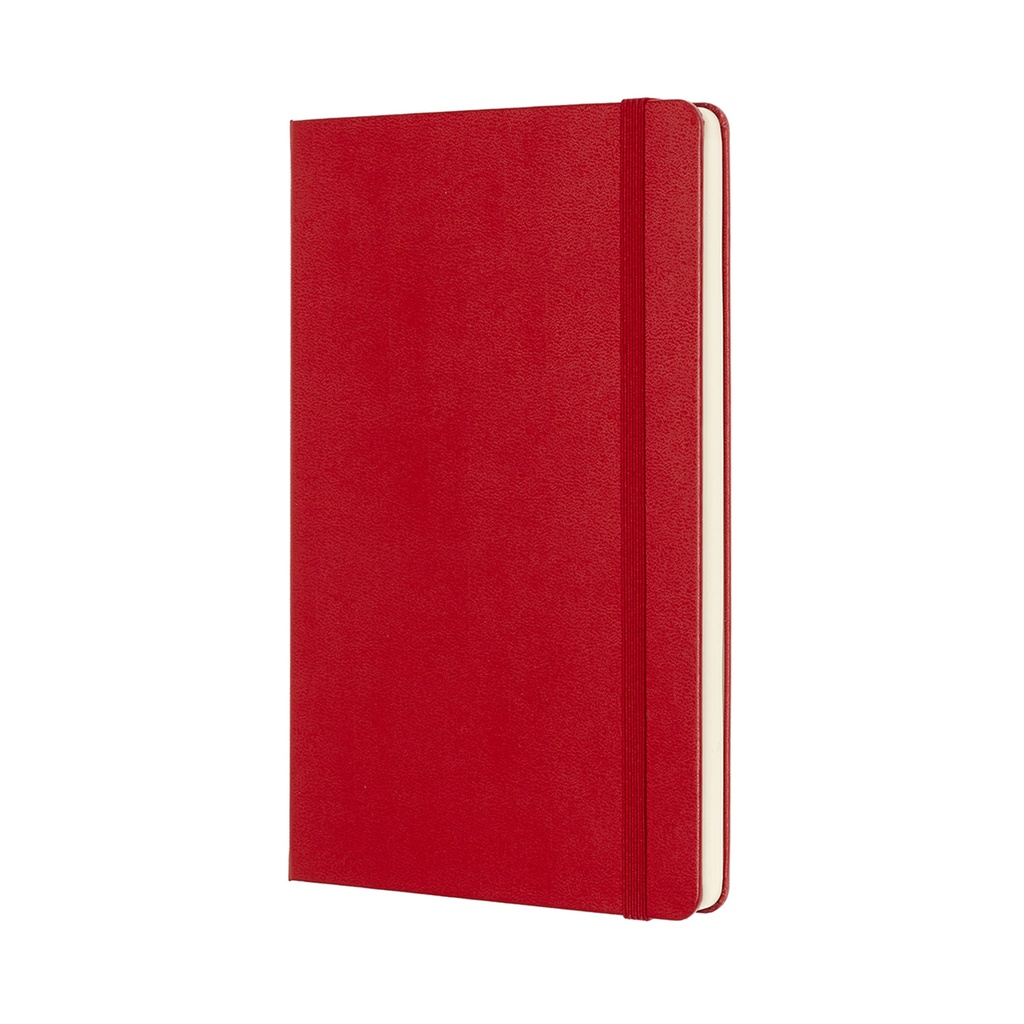 LIBRETA MOLESKINE 0011602 QP062R CLASICA TAPA DURA ROJA L LISA