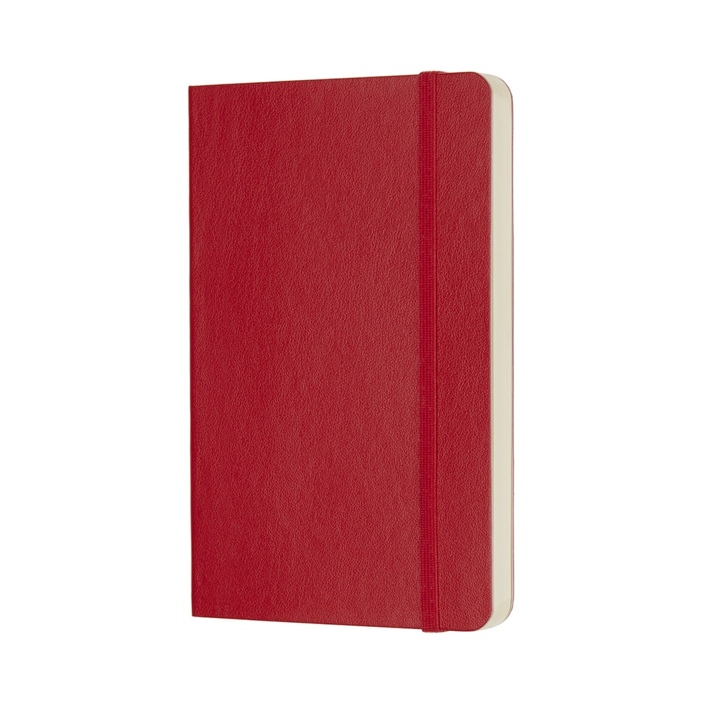 LIBRETA MOLESKINE 0012120 QP613F2 CLASICA TAPA BLANDA ROJO ESCARLATA P LISA