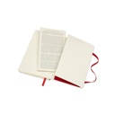 LIBRETA MOLESKINE 0012120 QP613F2 CLASICA TAPA BLANDA ROJO ESCARLATA P LISA
