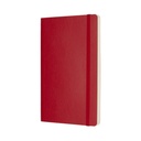 LIBRETA MOLESKINE 0012124 QP618F2 CLASICA TAPA BLANDA ROJO ESCARLATA P LISA