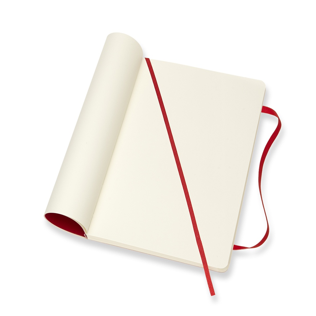 LIBRETA MOLESKINE 0012124 QP618F2 CLASICA TAPA BLANDA ROJO ESCARLATA P LISA