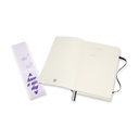 LIBRETA MOLESKINE 0012681 QP617EXP CLASICA MAYOR GROSOR NEGRA L CUADRICULADA TAPA BLANDA