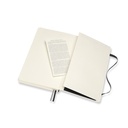 LIBRETA MOLESKINE 0012681 QP617EXP CLASICA MAYOR GROSOR NEGRA L CUADRICULADA TAPA BLANDA