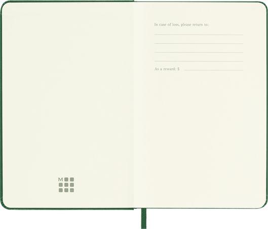 LIBRETA MOLESKINE 0012696 QP012K15 CLASICA TAPA DURA VERDE MIRTO P LISA