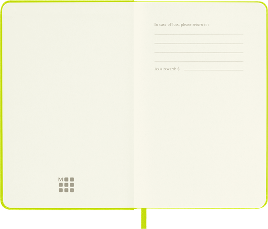 LIBRETA MOLESKINE 0013171 QP012C2 CLASICA TAPA DURA VERDE LIMON P LISA