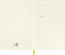 LIBRETA MOLESKINE 0013183 QP613C2 CLASICA TAPA BLANDA VERDE LIMON P LISA