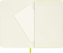 LIBRETA MOLESKINE 0013183 QP613C2 CLASICA TAPA BLANDA VERDE LIMON P LISA