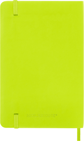 LIBRETA MOLESKINE 0013183 QP613C2 CLASICA TAPA BLANDA VERDE LIMON P LISA