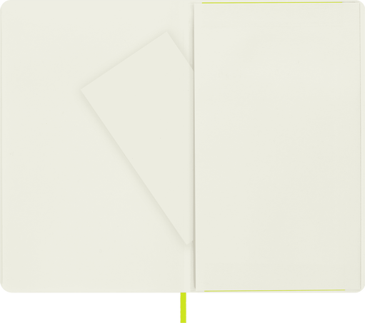 LIBRETA MOLESKINE 0013184 QP618C2 CLASICA TAPA BLANDA VERDE LIMON L LISA