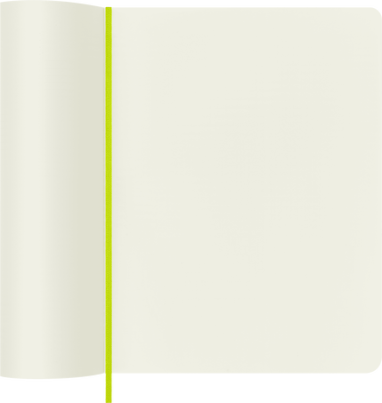 LIBRETA MOLESKINE 0013185 QP623C2 CLASICA TAPA BLANDA VERDE LIMON XL LISA