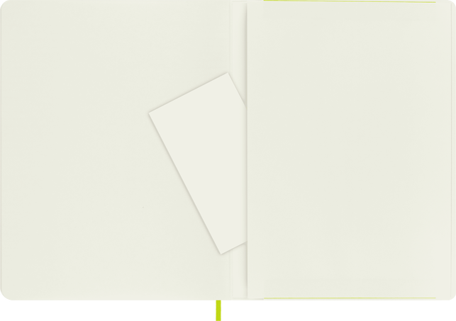 LIBRETA MOLESKINE 0013185 QP623C2 CLASICA TAPA BLANDA VERDE LIMON XL LISA