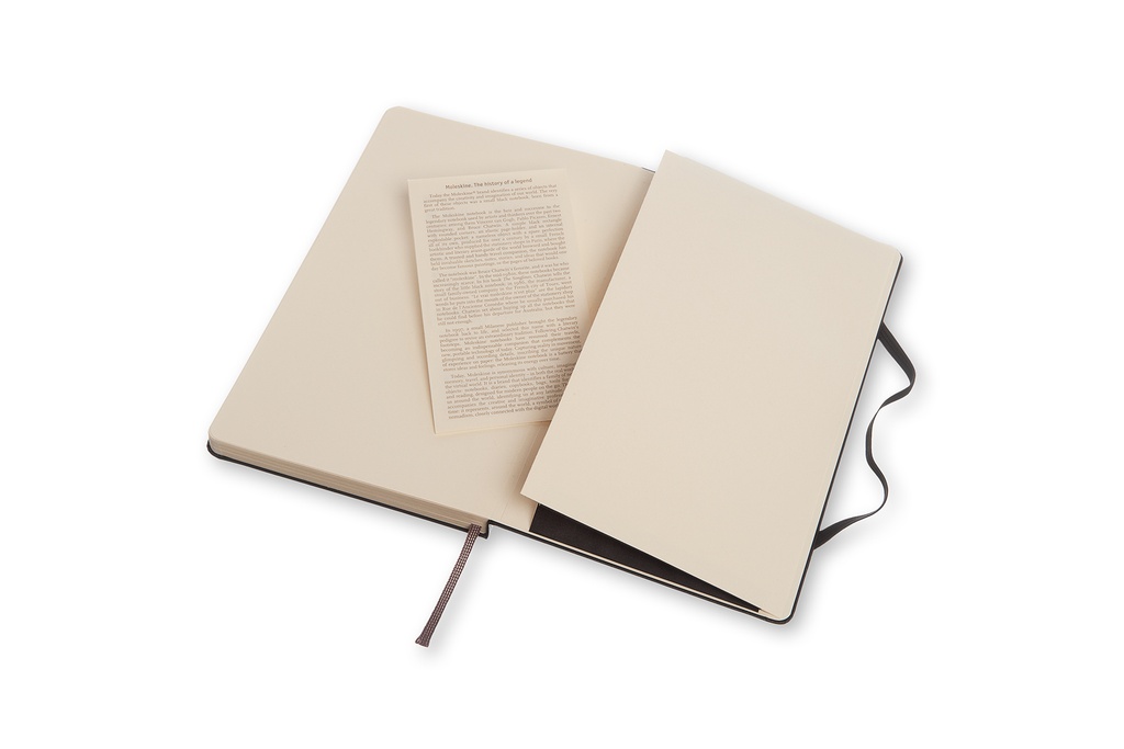 LIBRETA MOLESKINE 0011611 QP066 CLASICA TAPA DURA NEGRA L PUNTEADA