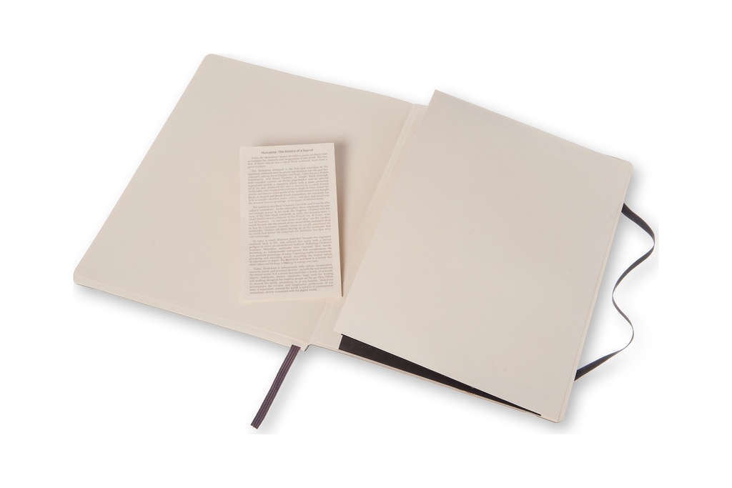 LIBRETA MOLESKINE 0011638 QP624 CLASICA TAPA BLANDA NEGRA XL PUNTEADA