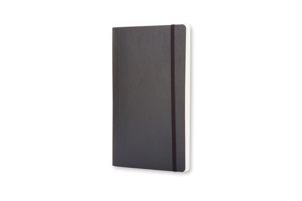 LIBRETA MOLESKINE 0012502 QP617 CLASICA TAPA BLANDA NEGRA LARGE 13X21 CM.CUADRICULADA