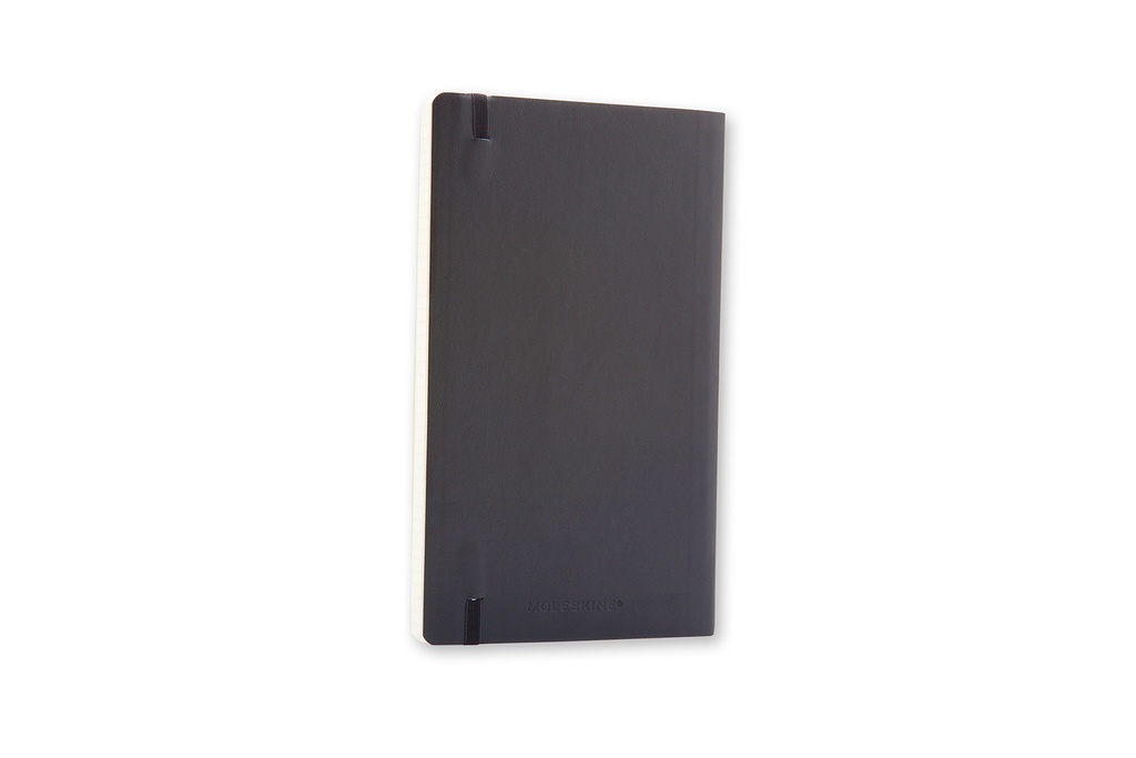 LIBRETA MOLESKINE 0012502 QP617 CLASICA TAPA BLANDA NEGRA LARGE 13X21 CM.CUADRICULADA