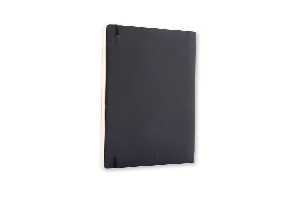 LIBRETA MOLESKINE 0012602 QP622 CLASICA TAPA BLANDA NEGRA XL 19X24 CM,.CUADRICULADA