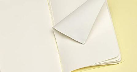 LIBRETAS MOLESKINE 0012734 CH013M23 CAHIER AMARILLO SUAVE POCKET 9X14 CM.LISA (SET DE 3)