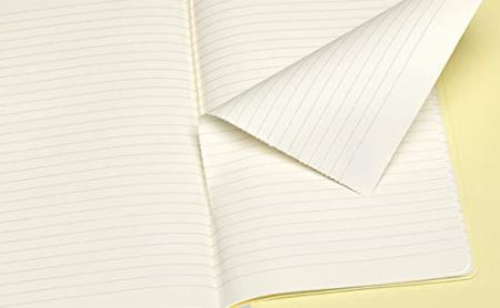 LIBRETAS MOLESKINE 0012731 CH011M23 CAHIER AMARILLO SUAVE POCKET 9X14 CM.RAYAS (SET DE 3)