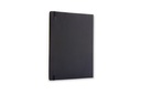LIBRETA MOLESKINE 0012601 QP621 CLASICA TAPA BLANDA NEGRA XL 19X24 CM,.RAYADA