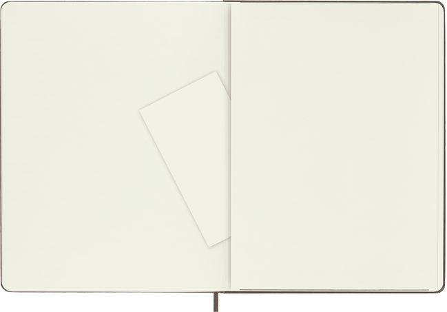 LIBRETA MOLESKINE 0012333 QP623P14 CLÁSICA TAPA BLANDA MARRÓN TIERRA XL 19X24 CM,.LISA