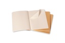 LIBRETAS MOLESKINE 0014204 QP421 CAHIER MARRON KRAFT XL 19X24 CM.RAYAS (SET DE3)