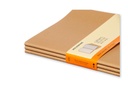 LIBRETAS MOLESKINE 0014204 QP421 CAHIER MARRON KRAFT XL 19X24 CM.RAYAS (SET DE3)