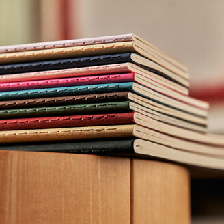 LIBRETAS MOLESKINE 0014204 QP421 CAHIER MARRON KRAFT XL 19X24 CM.RAYAS (SET DE3)