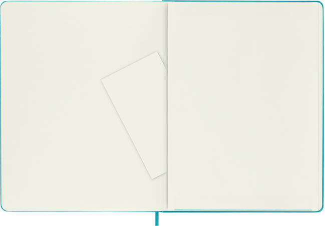 LIBRETA MOLESKINE 0012327 QP623B35 CLASICA TAPA BLANDA AZUL ARRECIFE  LARGE 13X21 CM. XL  LISA