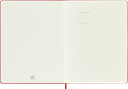 LIBRETA MOLESKINE 0012128 QP623F2 CLASICA TAPA BLANDA ROJO ESCARLATA XL 19X24 CM,.LISA