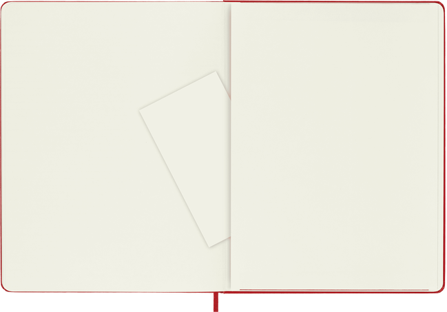 LIBRETA MOLESKINE 0012128 QP623F2 CLASICA TAPA BLANDA ROJO ESCARLATA XL 19X24 CM,.LISA